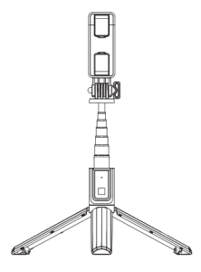 ATUMTEK Selfie Stick Tripod Manual Image