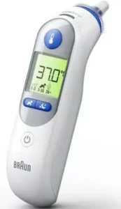BRAUN IRT6525 ThermoScan 7+ Ear Thermometer Manual Image