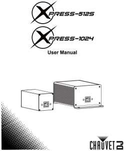 CHAUVET DJ USB to DMX Interface Manual Image
