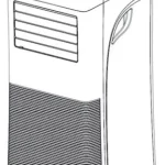 COSTWAY FP10123US Portable Air Conditioner Manual Image