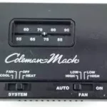 Coleman 7330F3852 Thermostat Manual Image