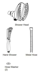 DELTA in2ition Shower manual Image