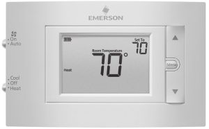 EMERSON 1F83C-11NP Non-Programmable Thermostat Manual Image