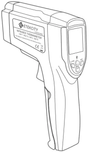 ETEKCITY Infrared Thermometer Lasergrip 1022 Manual Image