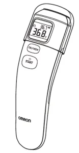 Omron MC-720 Thermometer Manual Image