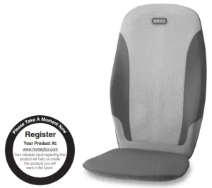 Homedics MCS-370H Dual Shiatsu Massage Cushion manual Image