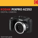 KODAK Pixpro Az252 Digital Camera manual Image