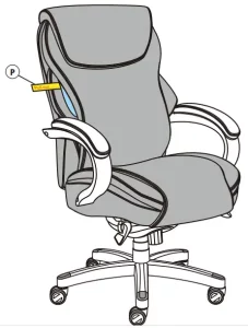 LA-Z-BOY 45779 Executive Air Chair Manual Image