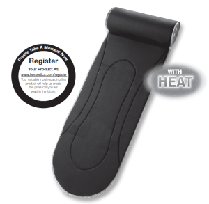 Homedics VBR-100 Massaging Body Roll Manual Image