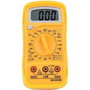 MASTECH MAS830B Digital Multimeter manual Image