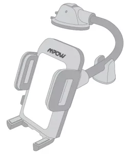 Mpow Multi-Angle Dashboard Car Mount MPCA139AB Manual Image