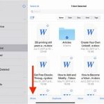Share files and folders in iCloud Drive on iPad manual Thumb