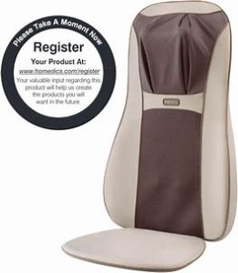 Homedics RCOB-MCS840H Shiatsu Elite Massage Cushion Manual Image