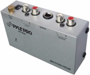 PYLE Phono Turntable Preamp PP444 Manual Image