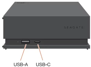SEAGATE STEL4000300 External USB HDD Hub with Customizable RGB manual Image