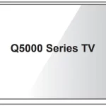 SHARP Q5000 Series TV manual Image