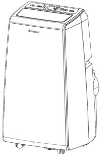 Shinco Portable Air Conditioner SPS5-14H Manual Image
