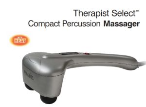 Homedics PA-MH Therapist Select Compact Percussion Massager manual Image