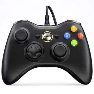 VOYEE PC Controller, Wired Controller Compatible with Microsoft Xbox 360 & Slim/PC Windows 10/8/7 manual Image