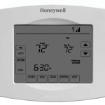 Honeywell WiFi Touchscreen Thermostat RTH8580WF Manual Image