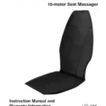 Homedics LSS-10HL Back Masseur 10-motor Seat Massager manual Thumb