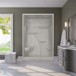 Laurel Mountain Domeless Acrylic shower Stalls Tub Showers manual Thumb