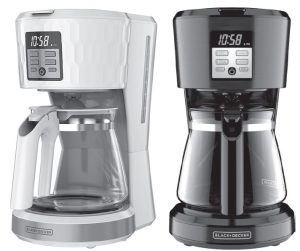 BLACK DECKER 12-cup* Programmable Coffeemaker CM1251W Manual Image