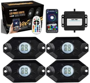 SUNPIE Rock RGBW LED Lights Manual Image