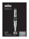 BRAUN MultiQuick Hand Blender Manual Image