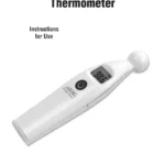 ADC Adtemp 427 TempleTouch Thermometer Manual Thumb