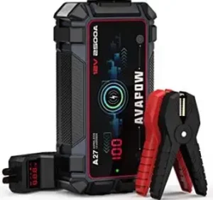 AVAPOW A27 Car Battery Jump Starter Manual Image