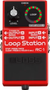 BOSS RC-1 Loop station Manual Image
