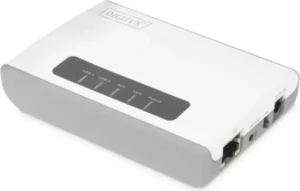 DIGITUS DN-13024 2 Port Usb 2.0 Wireless Multifunctional Network Server Manual Image