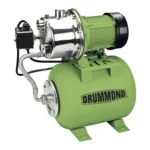 DRUMMOND 63407 1 HP Stainless Steel Shallow Well Pump and Tank Manual Image