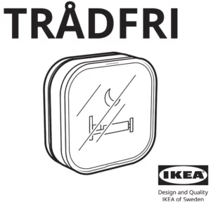 IKEA TRÅDFRI Wireless Dimmer Manual Image