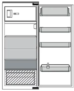 Hotpoint HS12A1 Integrated Fridge Manual Image