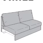 IKEA 093.989.77 VIMLE 2 Seat Sofa Manual Thumb