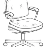 IKEA ALEFJALL Office Chair Manual Thumb