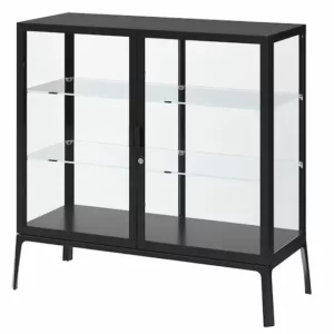 IKEA MILSBO Glass Door Cabinet 101×100 cm Manual Image