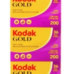 KODAK GOLD 200 Film / 3 pack / GB135-36-Vertical packaging Manual Image