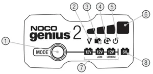 NOCO GENIUS2 Manual Image