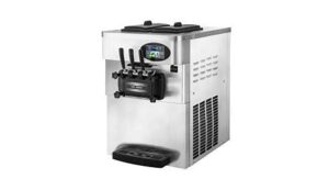 VEVOR 1500 W Commercial Ice Cream Machine 4.7 to 5.3 Gal Manual Image
