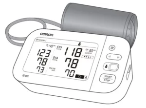 OMRON BP7450 10 Series Upper Arm Blood Pressure Monitor Manual Image
