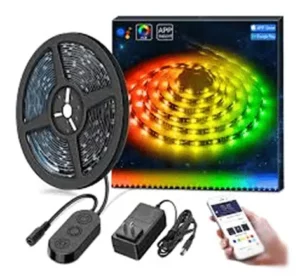 ihoment LED Lights Installing H611x Strip Light & Camera Manual Image