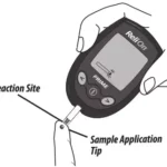 ReliOn Prime Blood Glucose Test Strips Manual Thumb