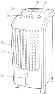 SOMOGYI LH 300 Electronic Air Cooler manual Image