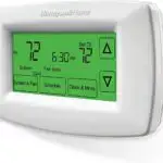 Honeywell TH6220D1028 FocusPRO 6000 Series Programmable Digital Thermostat Manual Thumb