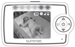 Summer Infant 36190A Glimpse Digital Color Video Monitor Manual Image