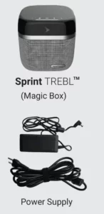Trebl Sprint Speakers Manual Image