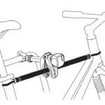 THULE 958 E-Flexi Tow Bar-Mounted Bike Carrier Manual Thumb